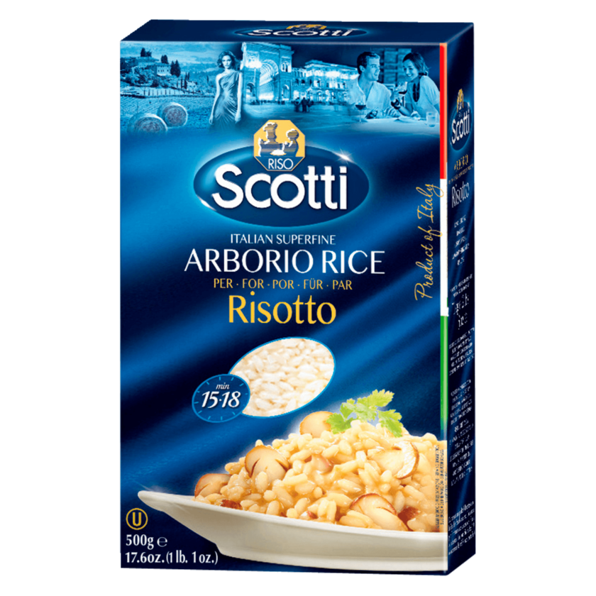 Scotti Arborio-Reis für Risotto 500g